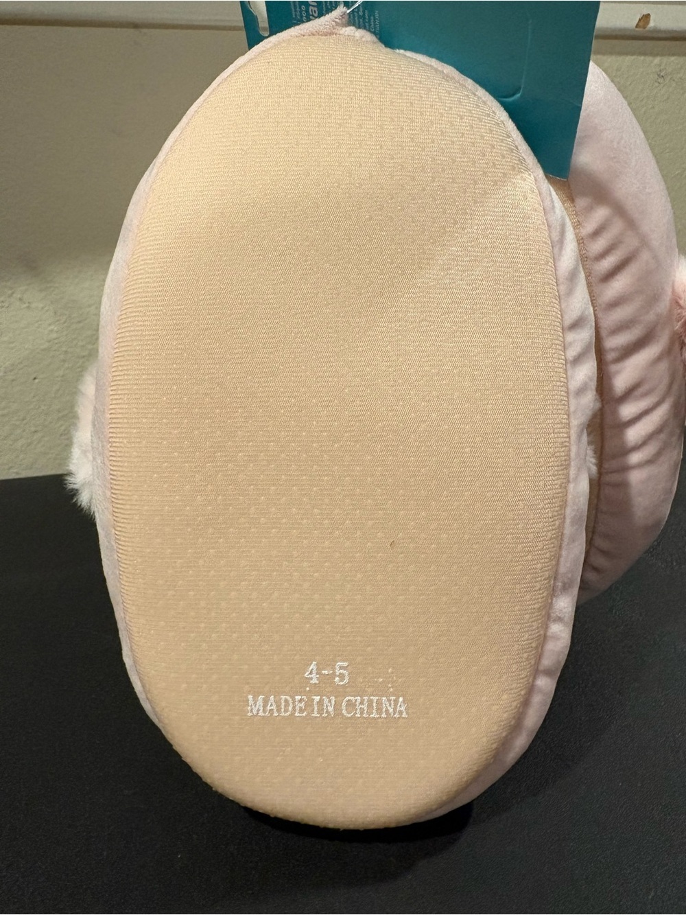 Squishmallow Plush Slippers Alyssa the Swan Kids Youth Size 6 / 7 Fast Shipping - Picture 4 of 10
